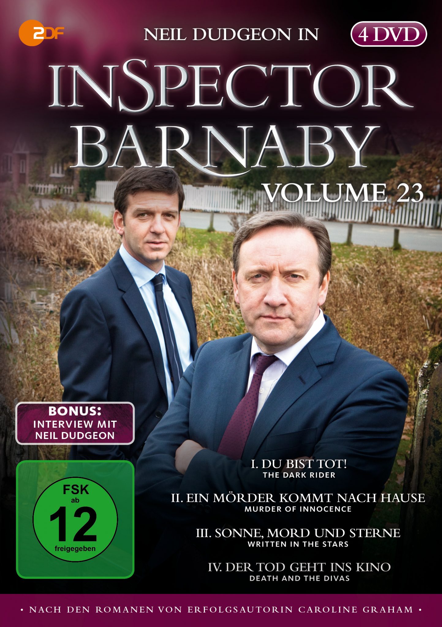John Barnaby geht in die dritte Runde: „Inspector Barnaby Vol. 23“ mit Neil Dudgeon und Jason Hughes ab 29. Mai 2015 auf DVD und Blu-ray!