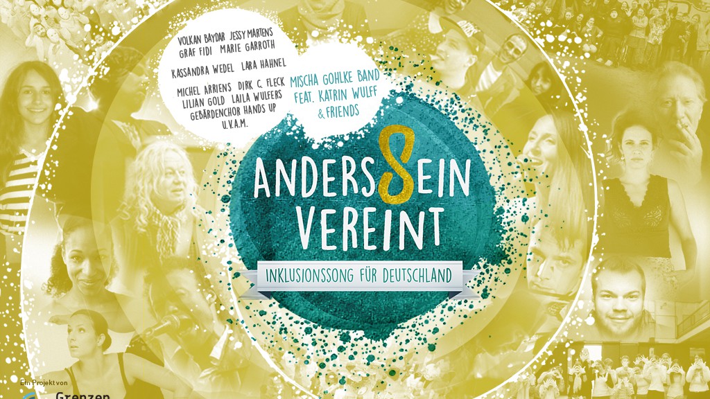 „AndersSein vereint – Inklusionssong für Deutschland“