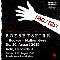 BOYSETSFIRE - Family First Pre-Fest 20.08.2015 