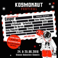 Casper wird Headliner des Kosmonaut Festivals 2016 - einzige Festivalshow 2016 in Deutschland