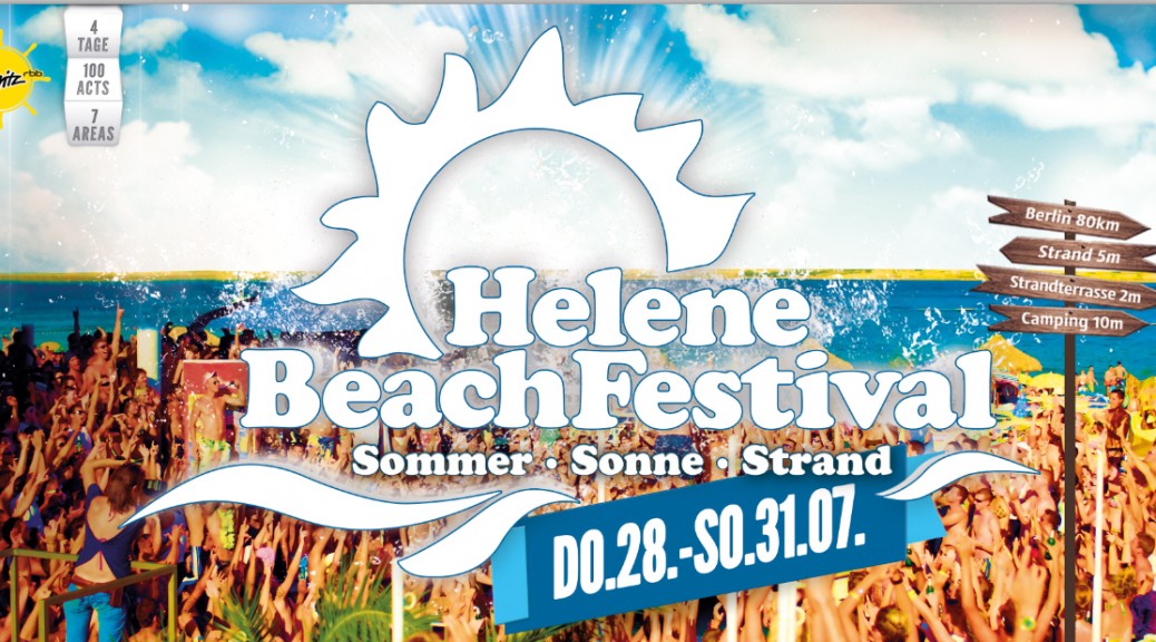 Helene Beach Festival 2016 mit 8 Bühnen