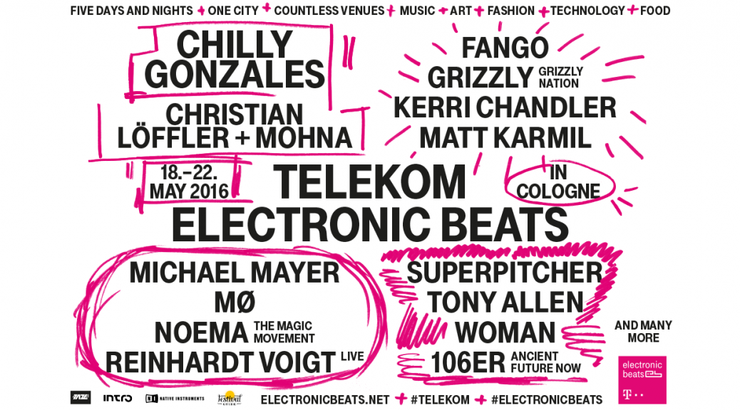 Telekom Electronic Beats präsentiert erste Künstler für Köln-Festival