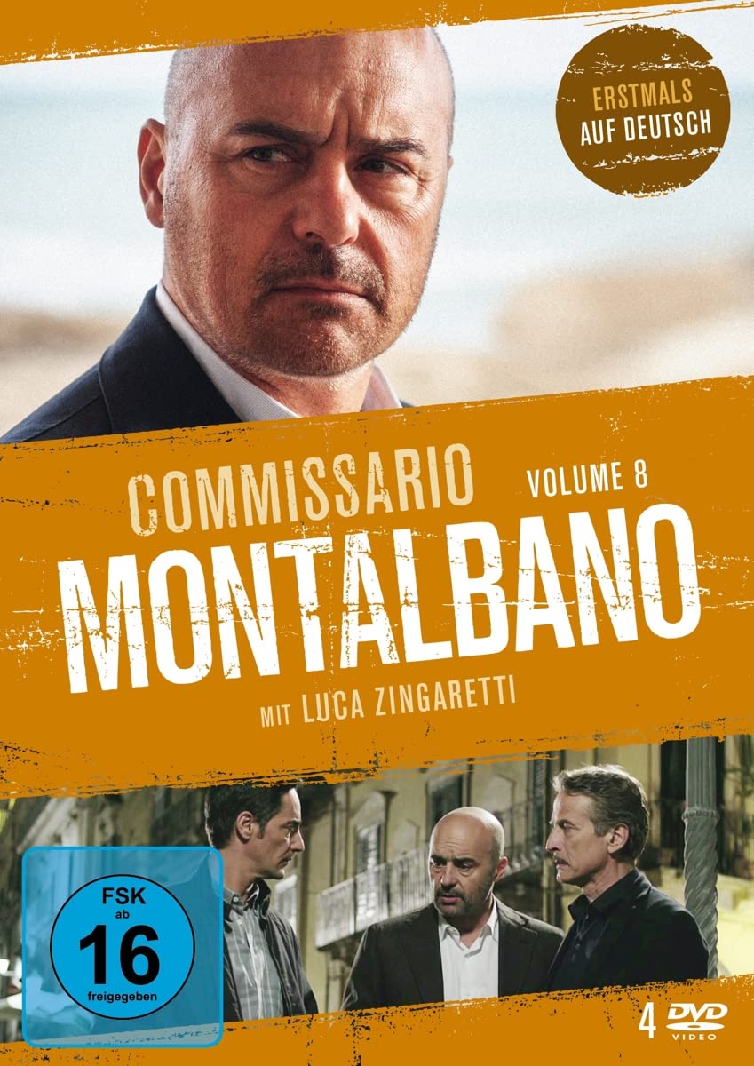  Commissario Montalbano - Vol.8 [4 DVDs]